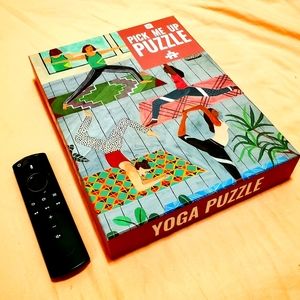 DONATED - 500 Piece Puzzle Yoga Scene Talking Tables
